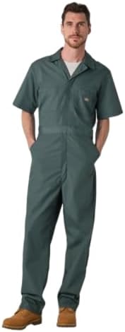 Amazon.com: Five Rock Poplin Short Sleeve Unlined Coverall Relaxed